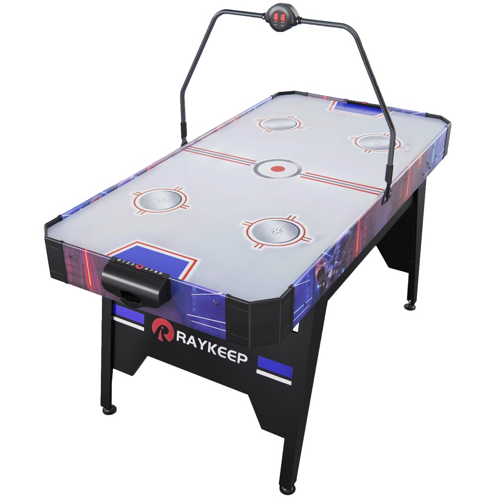 Изображение товара Стол для аэрохоккея DFC AT-210 фиксированная поверхность синего цвета