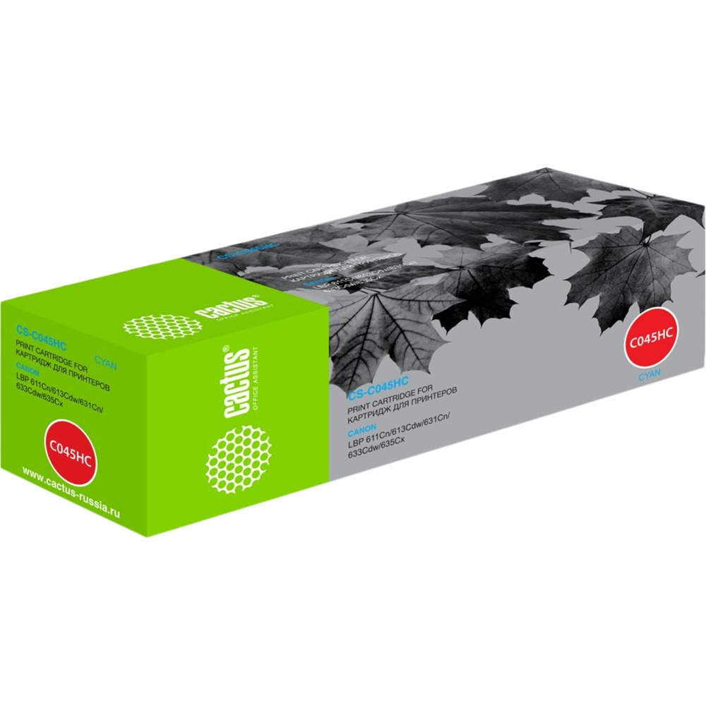 Изображение товара Картридж Cactus CS-C045HC 045 голубой для лазерного принтера
