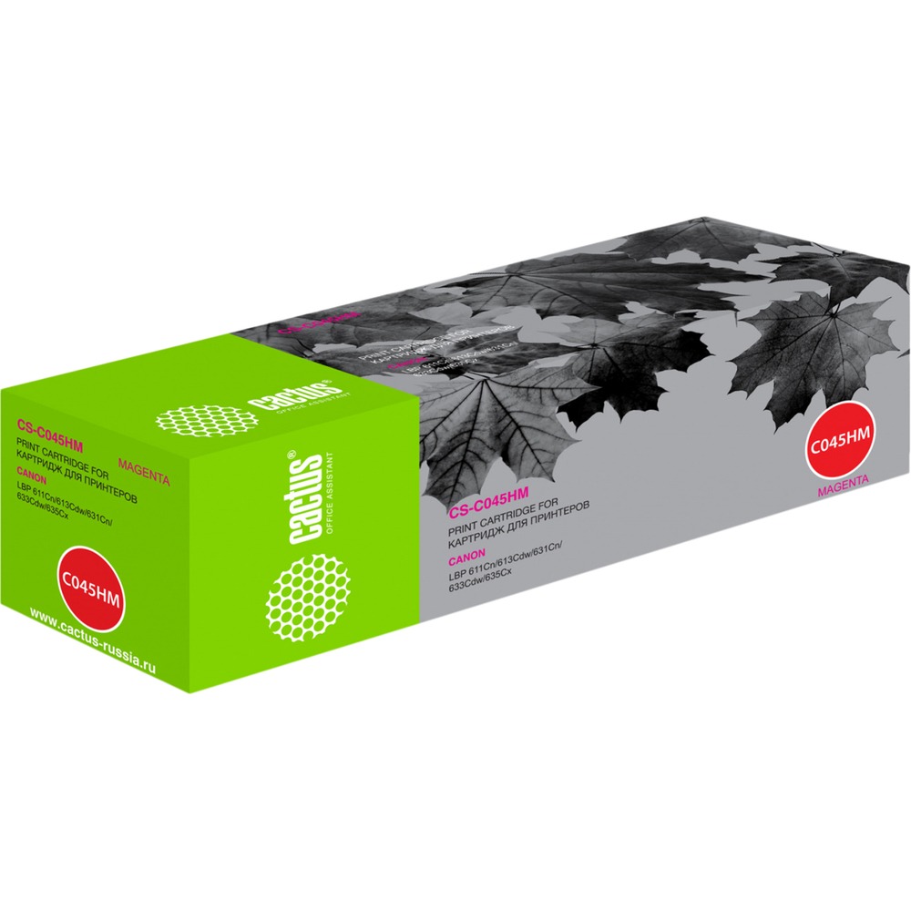 Изображение товара Картридж Cactus CS-C045HM 045 пурпурный для лазерного принтера