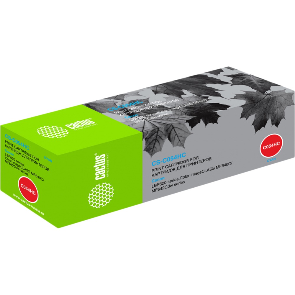 Изображение товара Картридж Cactus CS-C054HC голубой для лазерных принтеров 2300 страниц