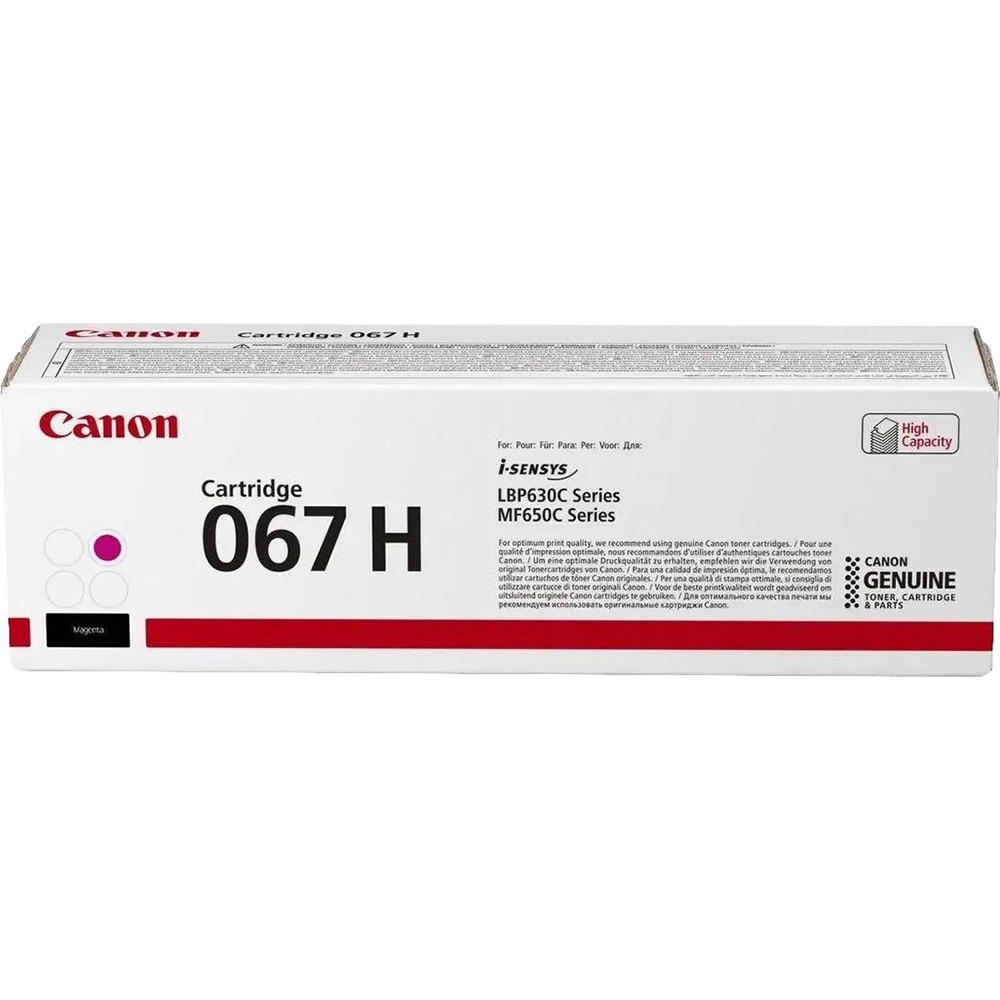 Изображение товара Картридж Canon 067HM 5104C002 пурпурный для лазерного принтера 2400 страниц