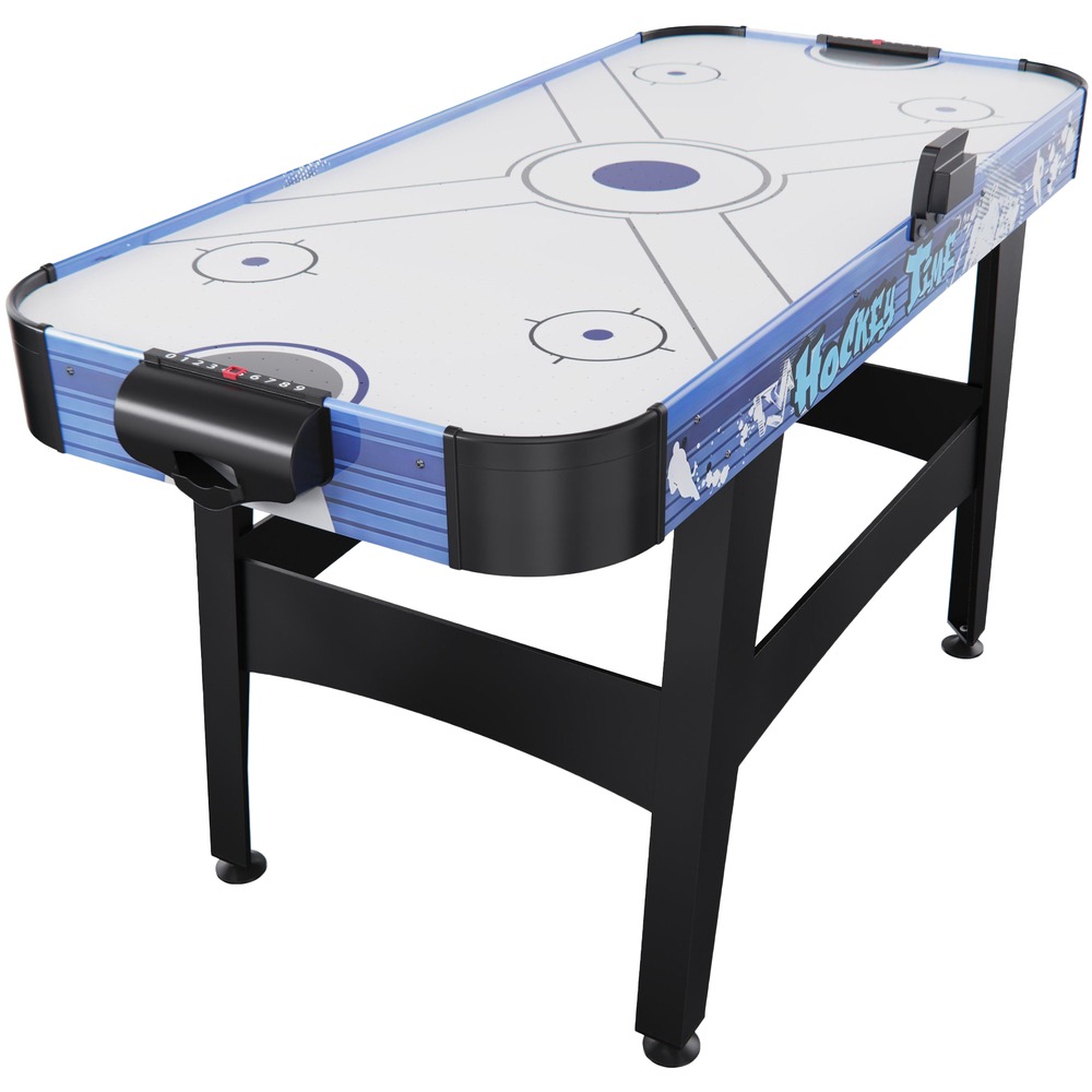 Изображение товара Стол для аэрохоккея DFC AT-190 с ламинированным МДФ, синий 135х65 см