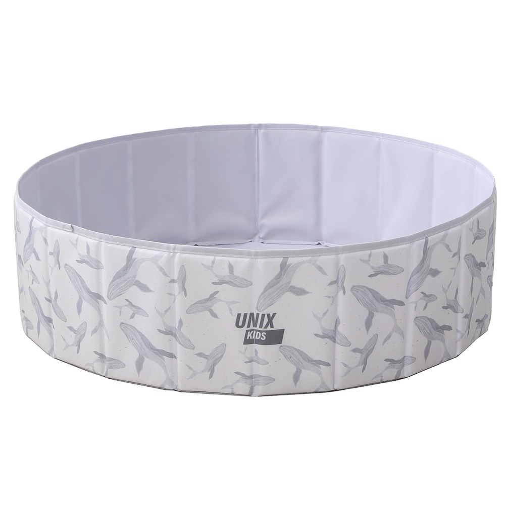 Изображение товара Сухой бассейн для шариков UNIX Kids Ocean Grey PBPOCEAN100GY 30х100х100 см