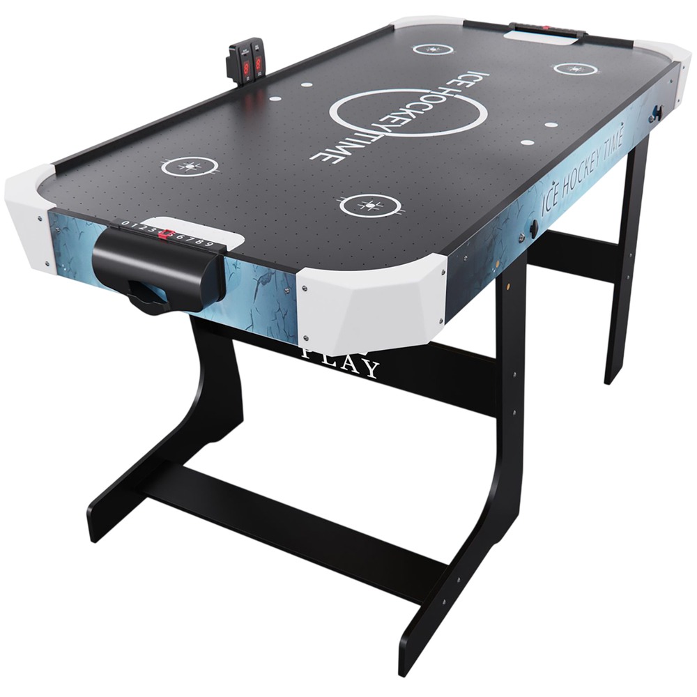 Изображение товара Стол для аэрохоккея DFC Aster AT-185 складной черный 133х65 см