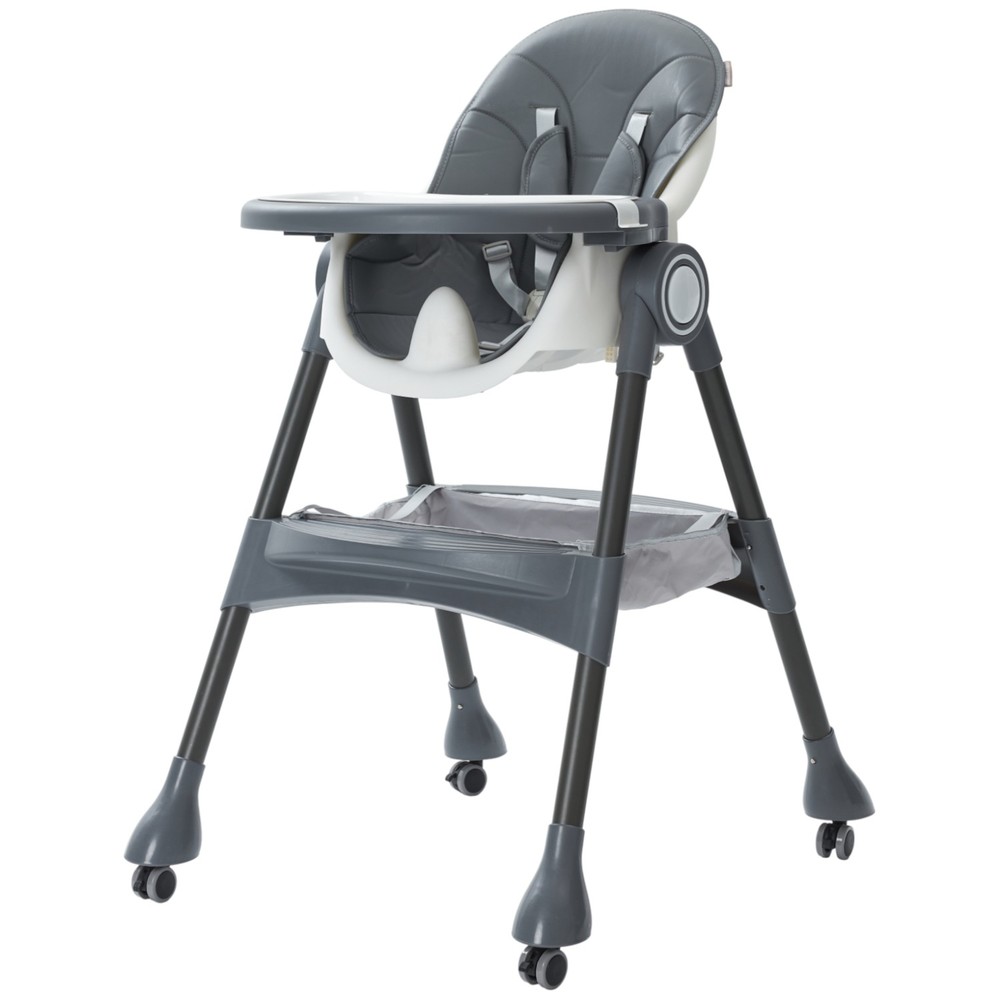 Изображение товара Складной стульчик для кормления UNIX Kids Classic Grey PHCCLASSICGY