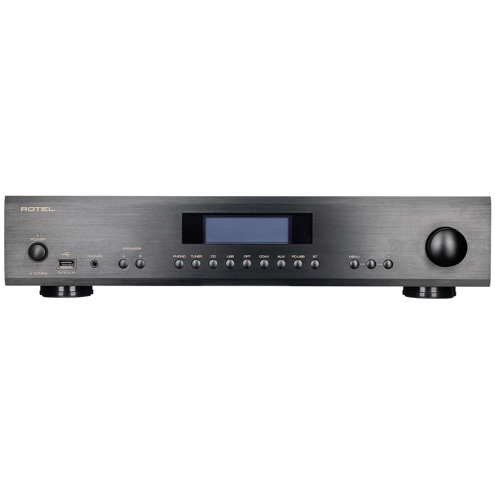 Изображение товара Усилитель Rotel A12MKII Black 2.0 каналов 60 Вт интегрированный Hi-Fi