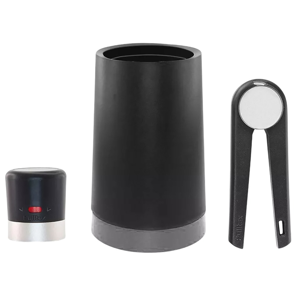 Изображение товара Набор для шампанского Pulltex Champagne Cooler Kit - охлаждающая емкость, штопор и пробка