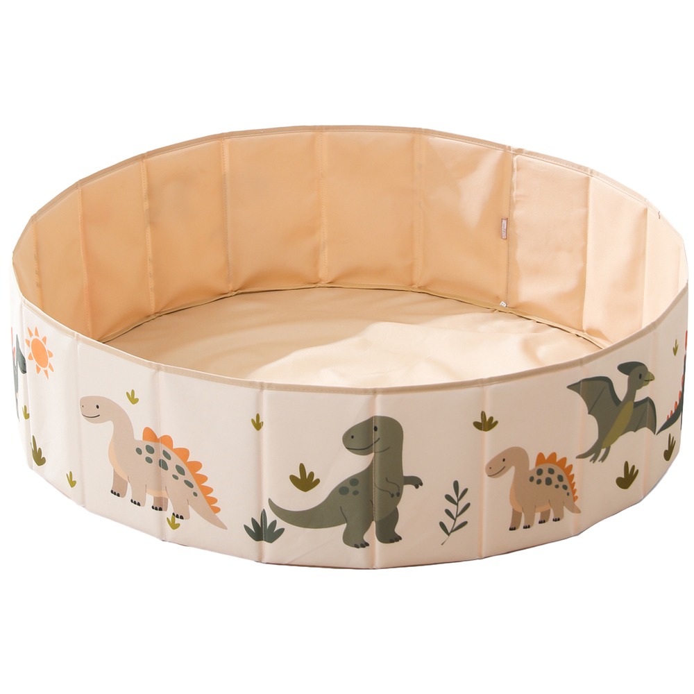 Изображение товара Сухой бассейн для шариков UNIX Kids Dino Green PBPDINO100GR, компактный и безопасный