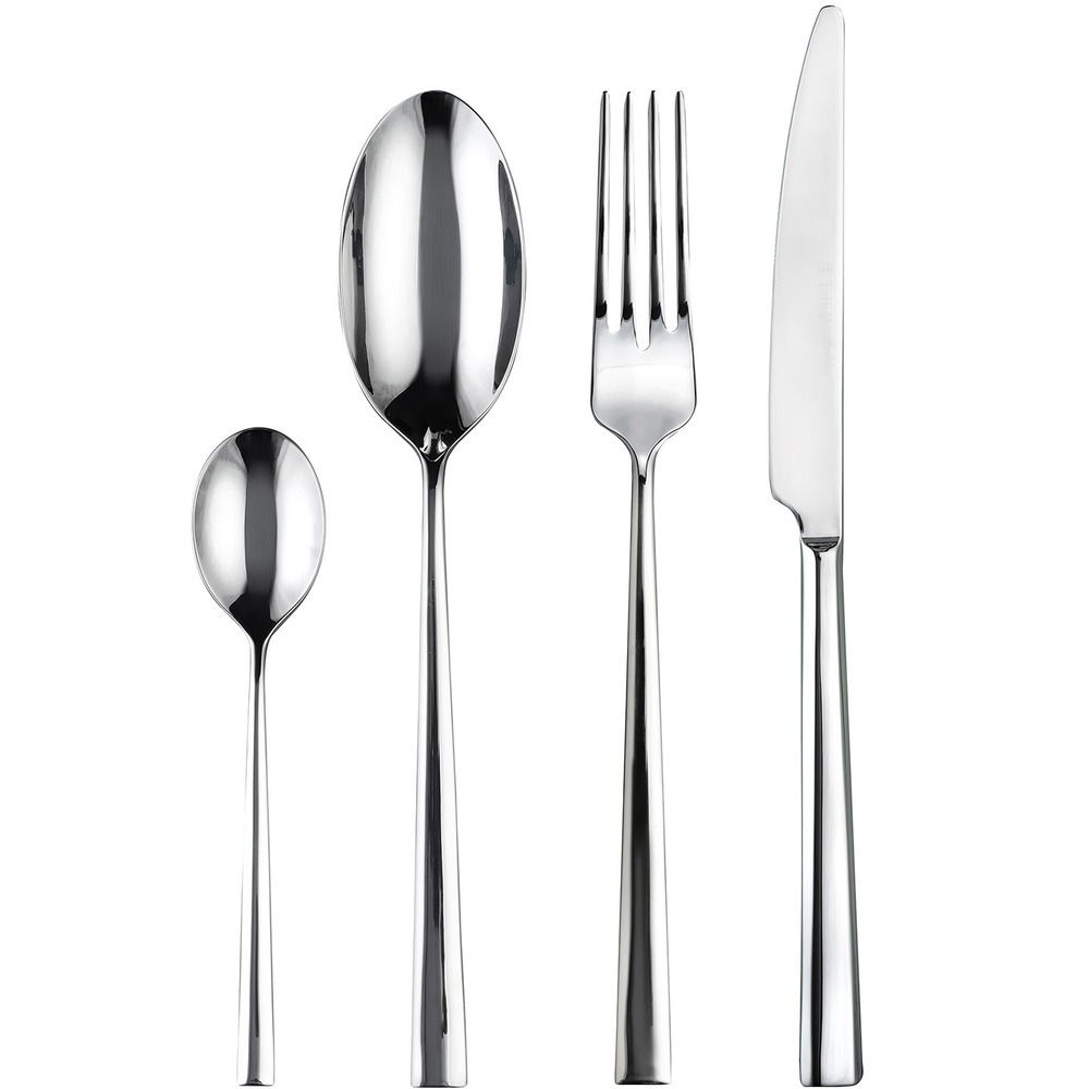 Изображение товара Столовый набор TalleR TR-21605 из нержавеющей стали на 24 предмета для 6 персон