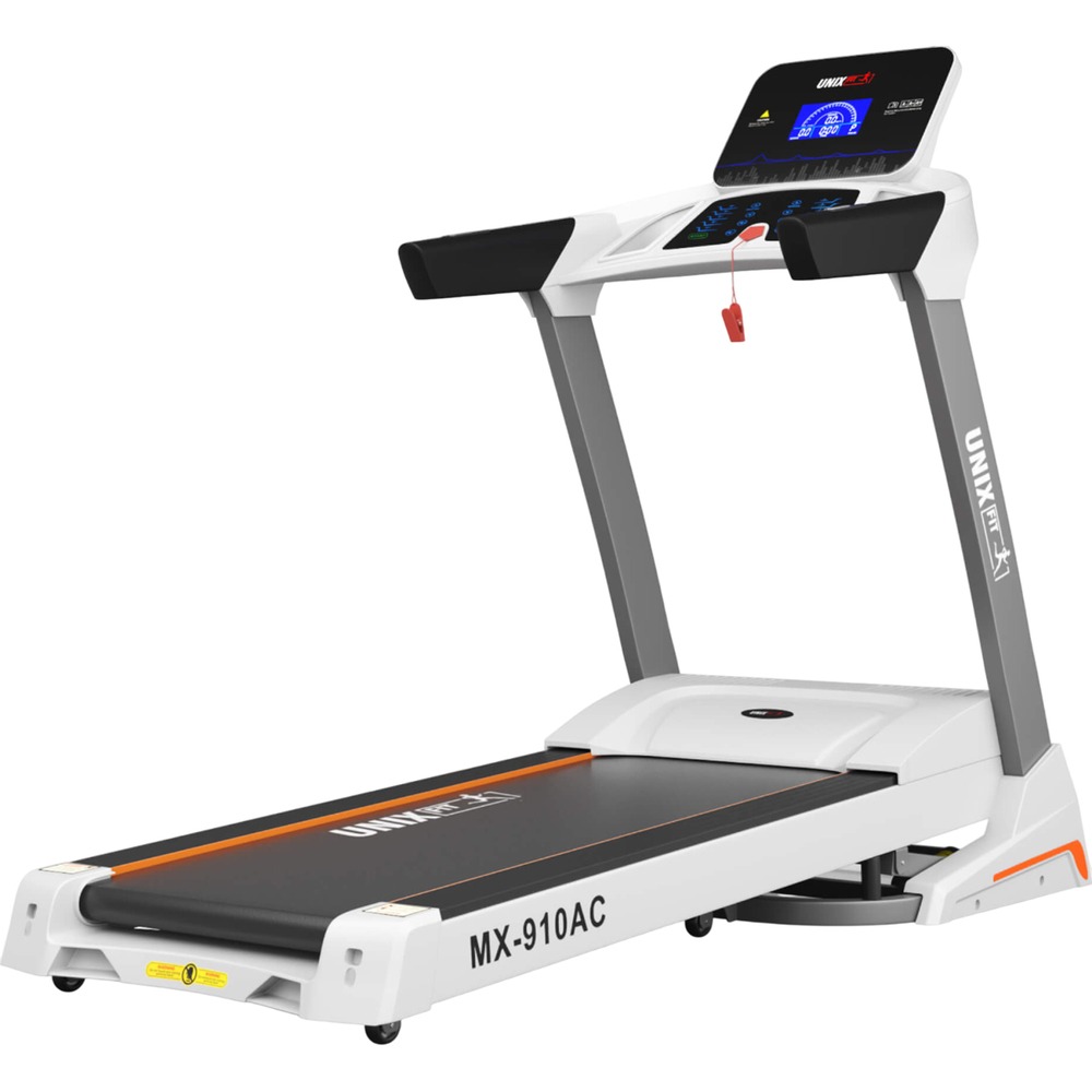 Изображение товара Беговая дорожка UNIX Fit MX-910 AC White для дома с регулировкой наклона