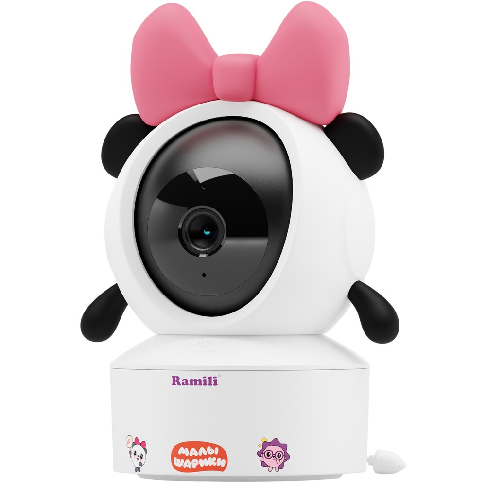 Изображение товара Видеоняня Ramili Baby RV700CPANDA с ночником и радиусом 300 м