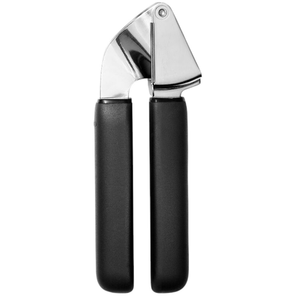 Изображение товара Пресс для чеснока OXO 21123200 с силиконовой ручкой нержавеющей стали