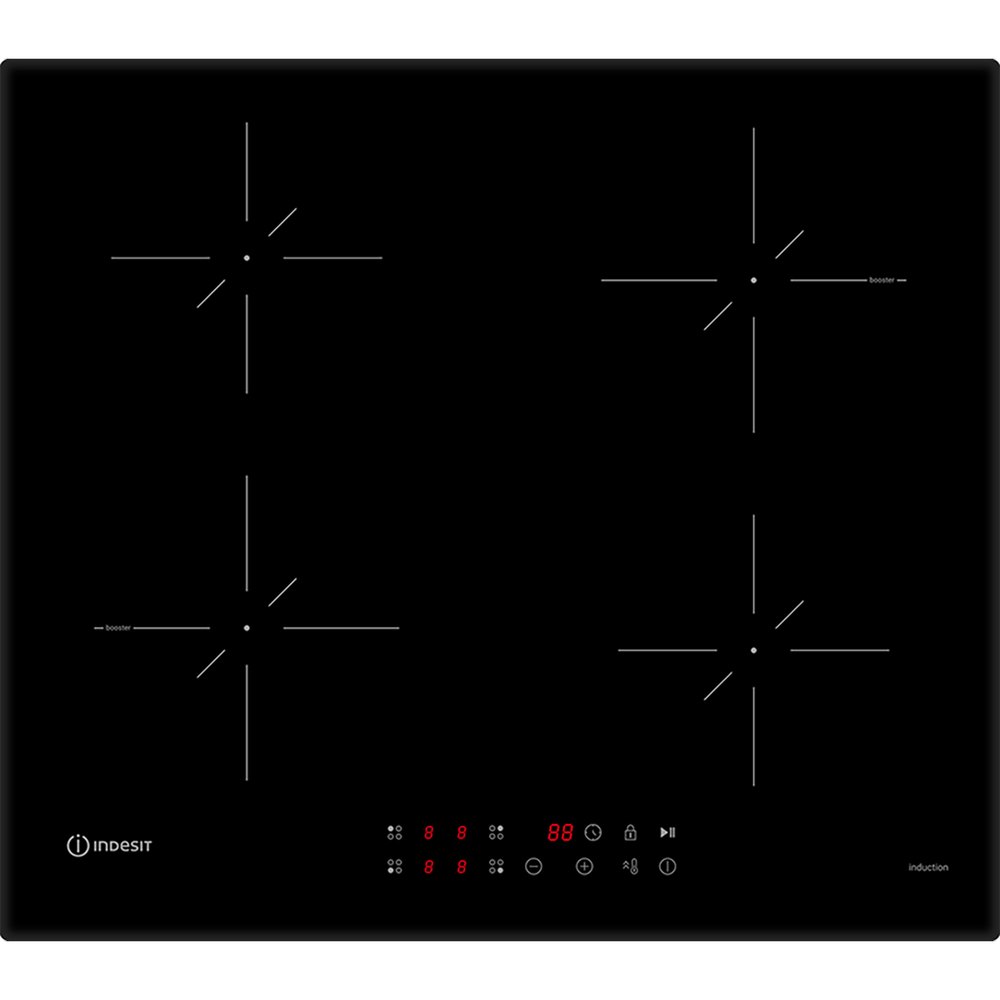 Изображение товара Варочная поверхность Indesit IS 40CQ60 NE индукционная стеклокерамическая