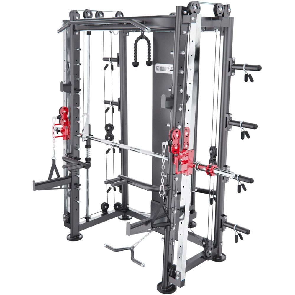 Изображение товара Многофункциональный силовой тренажер Машина Смита DFC Gorilla Sport 822