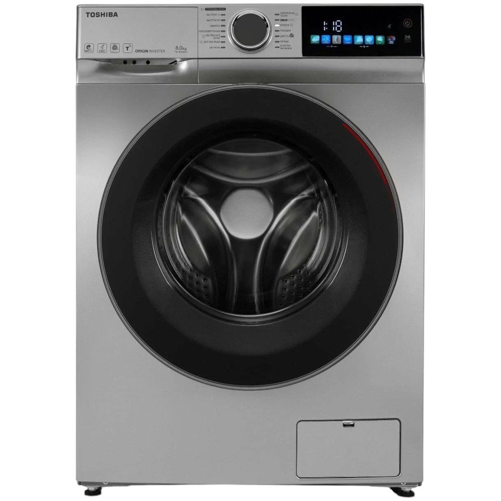 Изображение товара Стиральная машина Toshiba TW-BN90C4RU(SK) узкая 8 кг 1400 об/мин