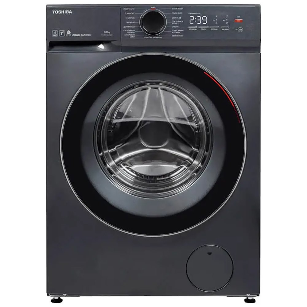 Изображение товара Стиральная машина Toshiba TW-T21BU90UWRU(MG) узкая 8 кг 1400 об/мин