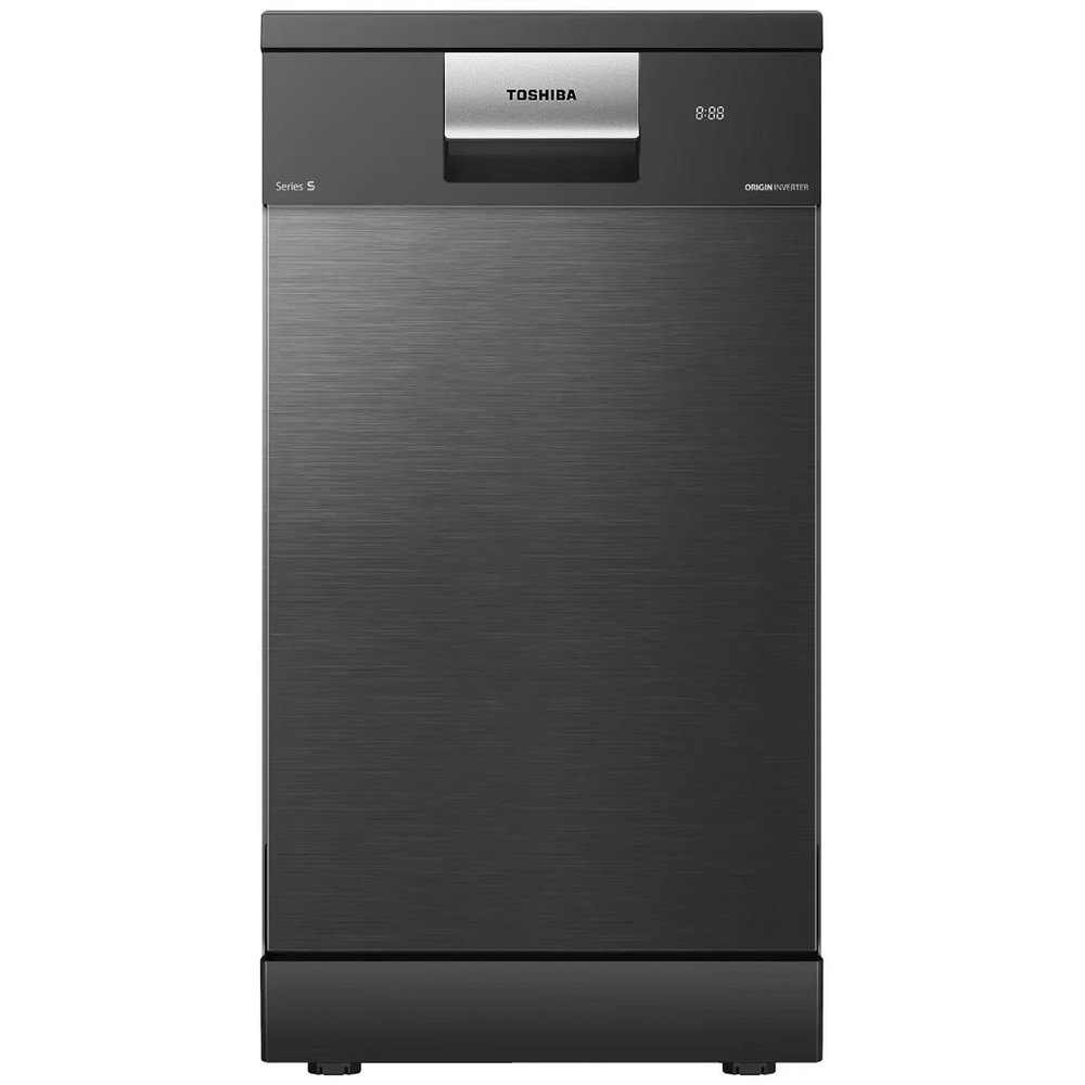 Изображение товара Посудомоечная машина Toshiba DW-10F3(BS)-RU 10 комплектов, конденсационная сушка