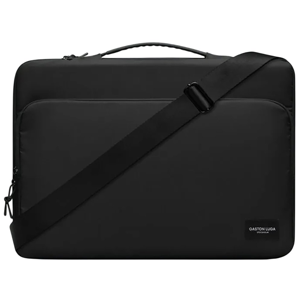 Изображение товара Сумка Gaston Luga Dash Cushioned Briefcase 16 черная — практичный деловой аксессуар