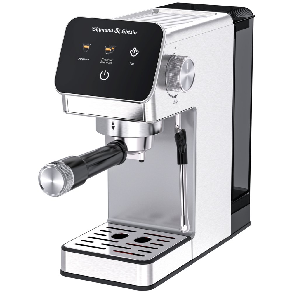 Изображение товара Кофеварка рожковая Zigmund Shtain ZCM-884 кофемашина для молотого кофе