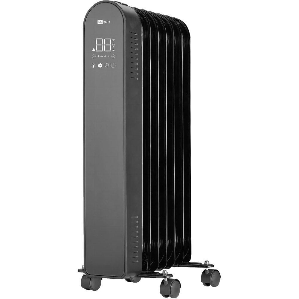 Изображение товара Обогреватель Aurum AOR-715-TEC масляный радиатор мощностью 1500 Вт для дома и офиса