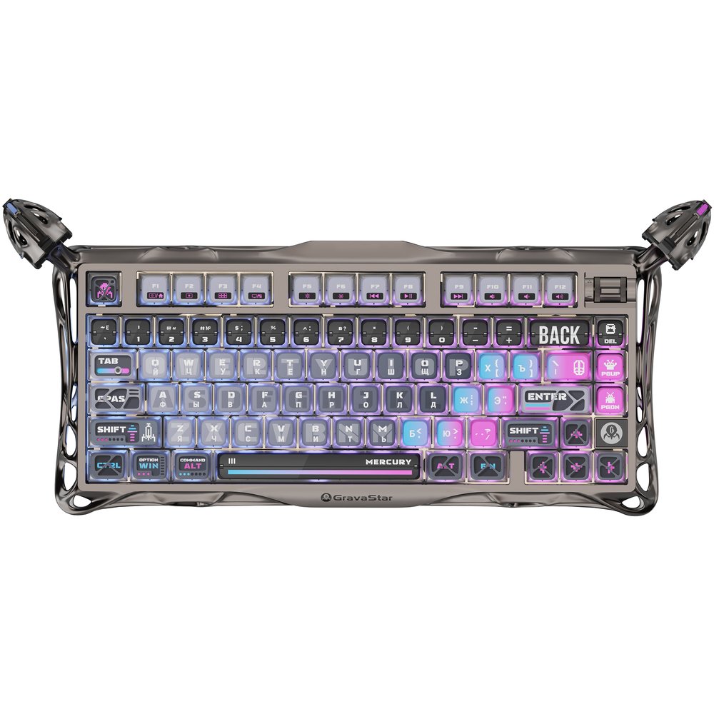 Изображение товара Гравистра Mercury K1 Pro Special Edition Cyberpunk механическая клавиатура для ПК и ноутбуков