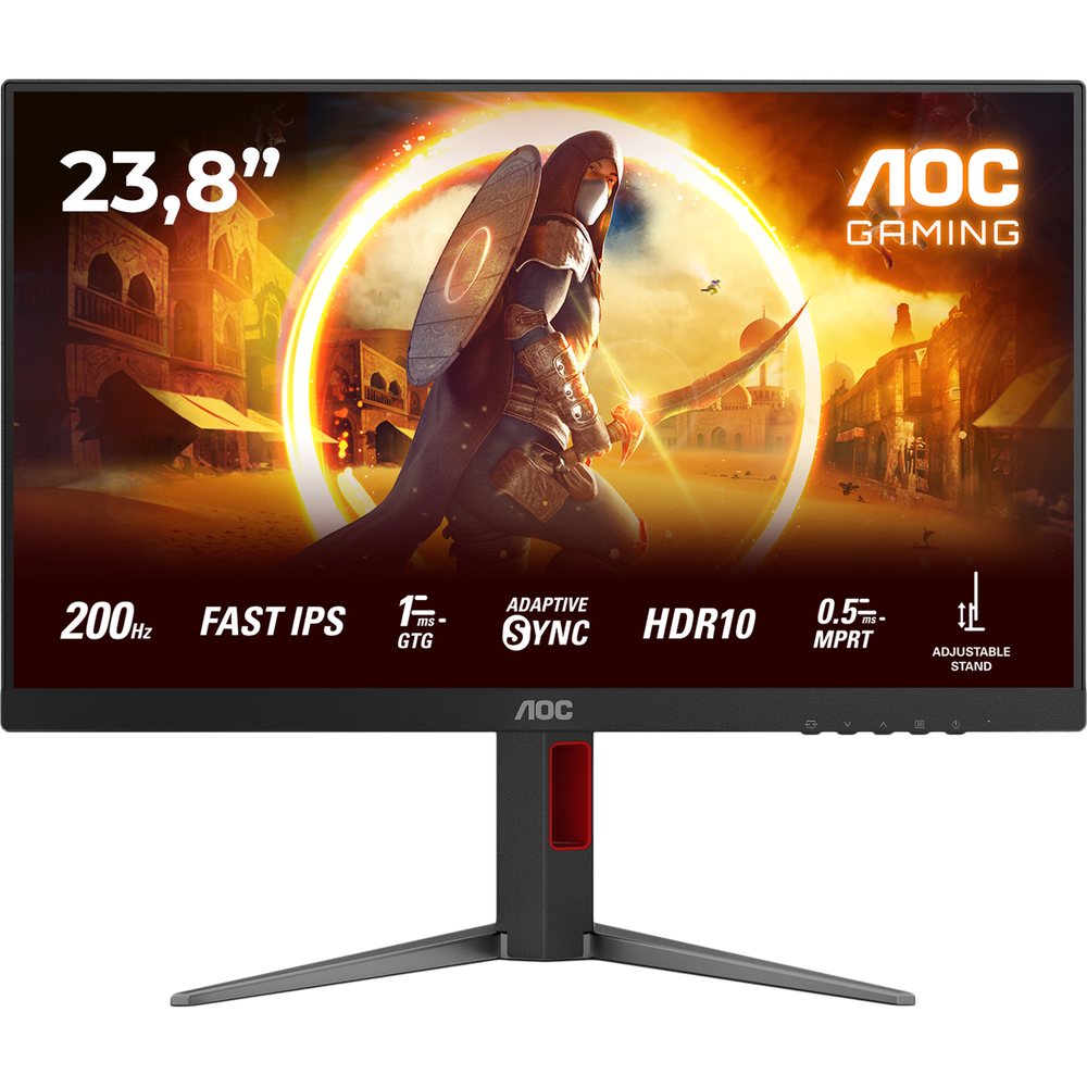 Изображение товара Игровой монитор AOC 24G4HA 23.8 IPS 200Hz G-Sync антибликовый черный
