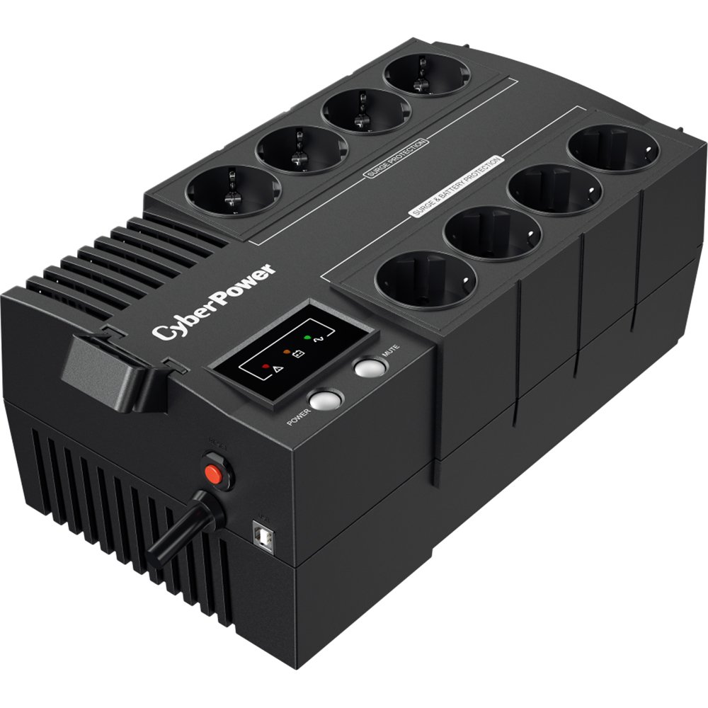 Изображение товара Источник бесперебойного питания CyberPower BS850E Изображение товара Источник бесперебойного питания CyberPower BS850E