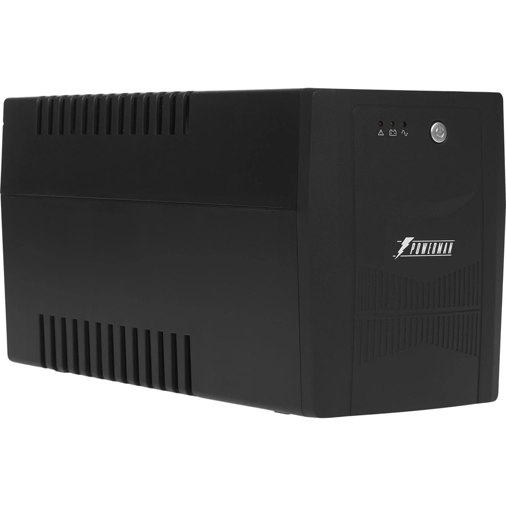 Изображение товара Источник бесперебойного питания Powerman Back Pro 1500 Plus, 900 Вт, 3 мин автономной работы