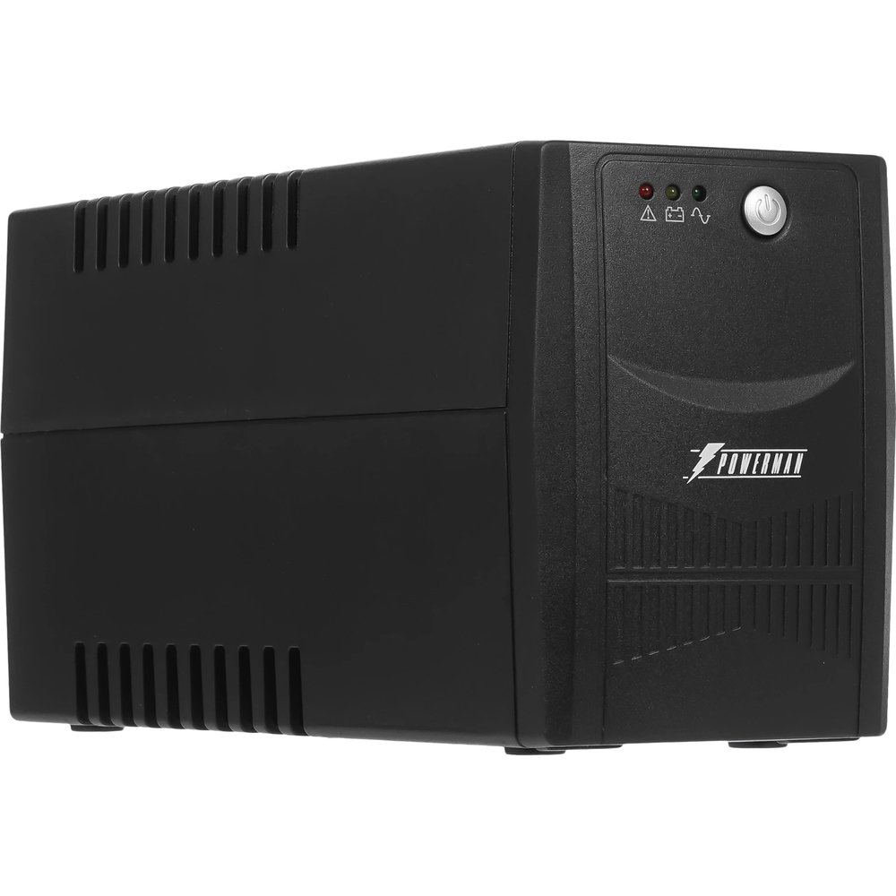 Изображение товара Источник бесперебойного питания Powerman Back Pro 650 Plus 650 ВА для надежной защиты