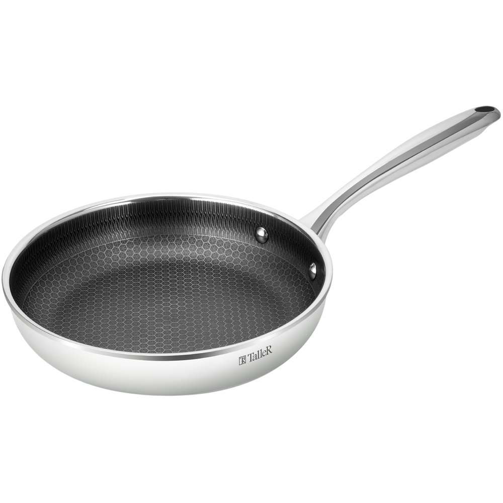 Изображение товара Классическая сковорода из нержавеющей стали с антипригарным покрытием 24 см TalleR TR-98098