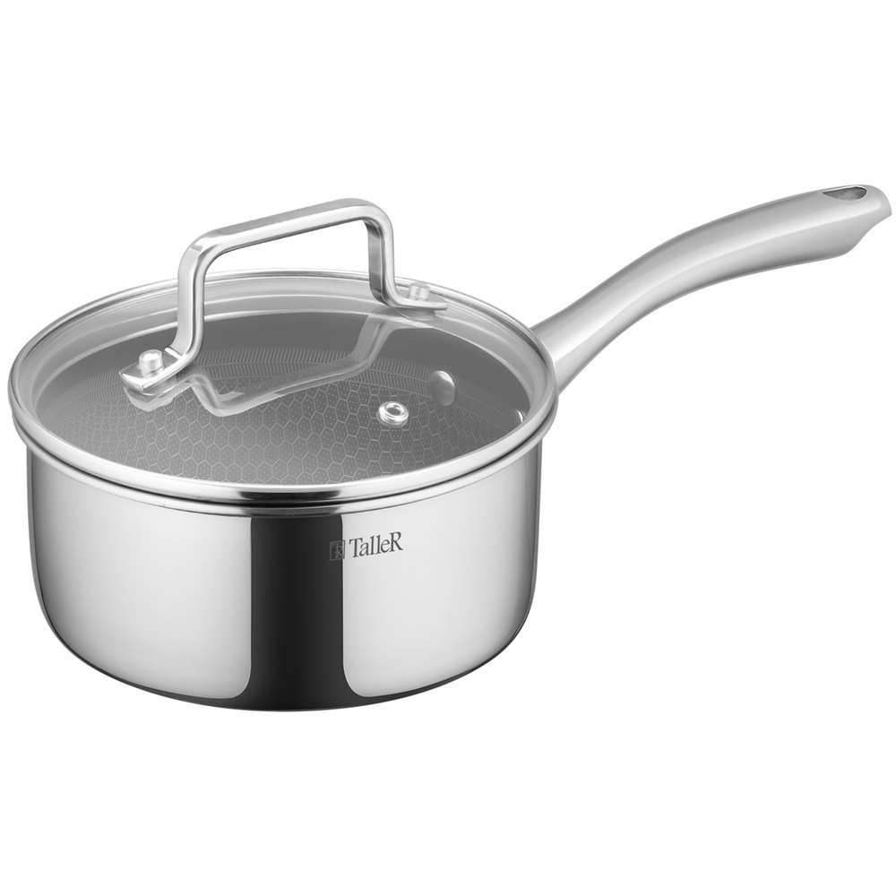 Изображение товара Ковш для кухни TalleR Контур TR-98100 из нержавеющей стали с антипригарным покрытием