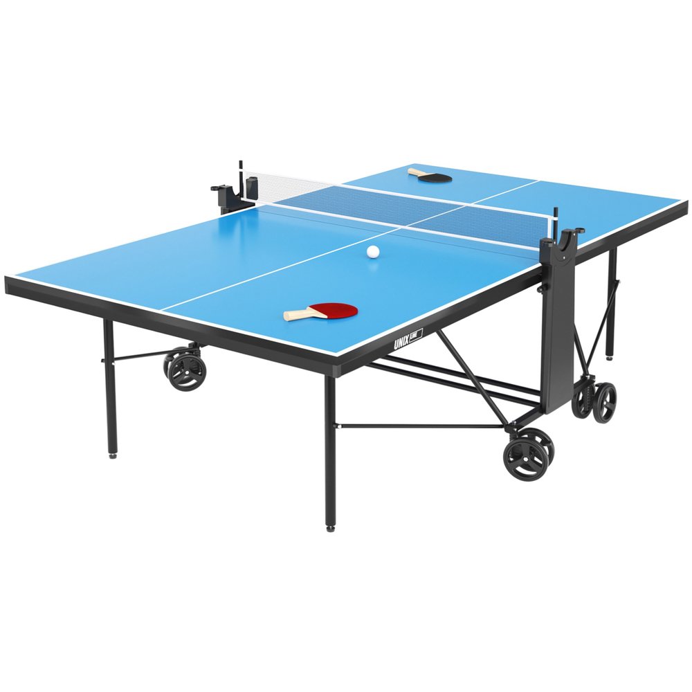 Изображение товара UNIX Line Compact Indoor 18 мм МДФ синий - стол для настольного тенниса