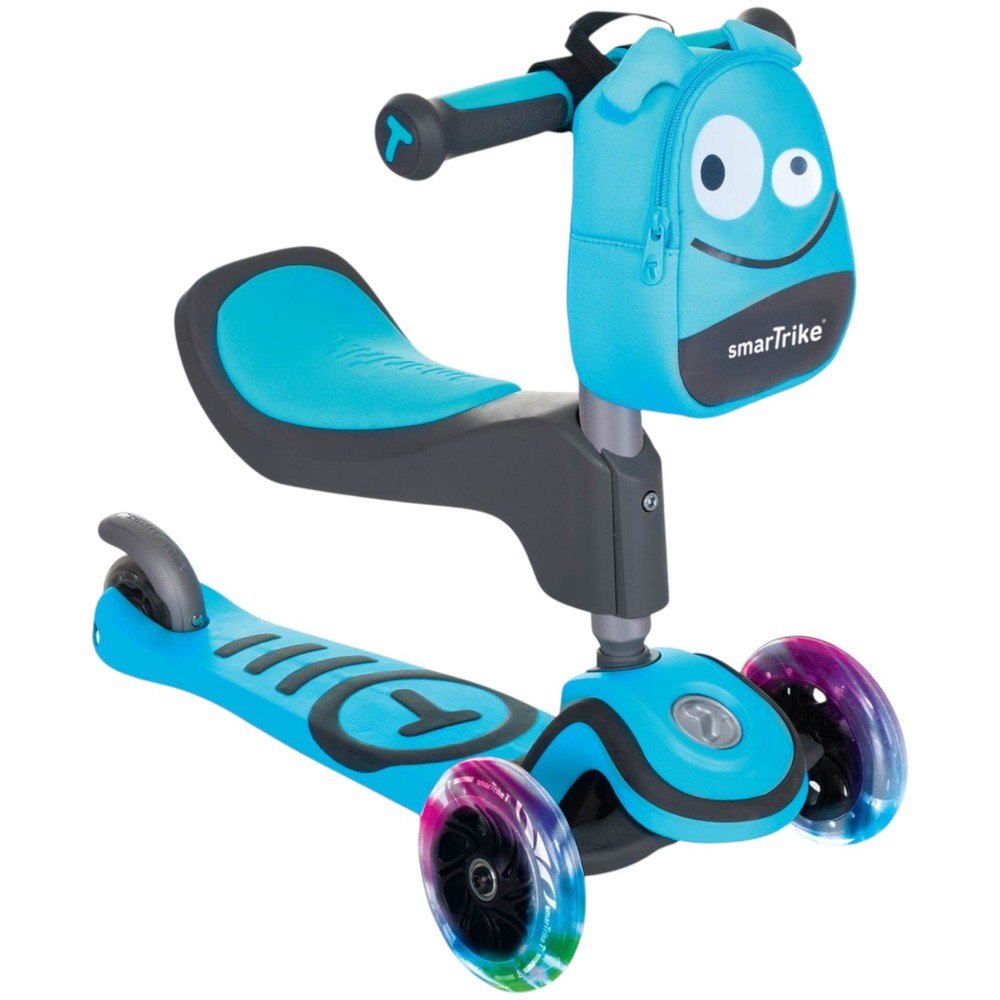 Изображение товара Детский самокат SmarTrike 2в1 T1 Scooter синий