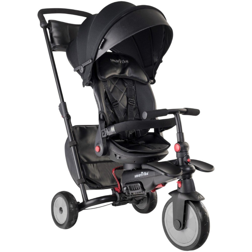 Изображение товара Детский велосипед-коляска SmarTrike STR7 городской чёрный