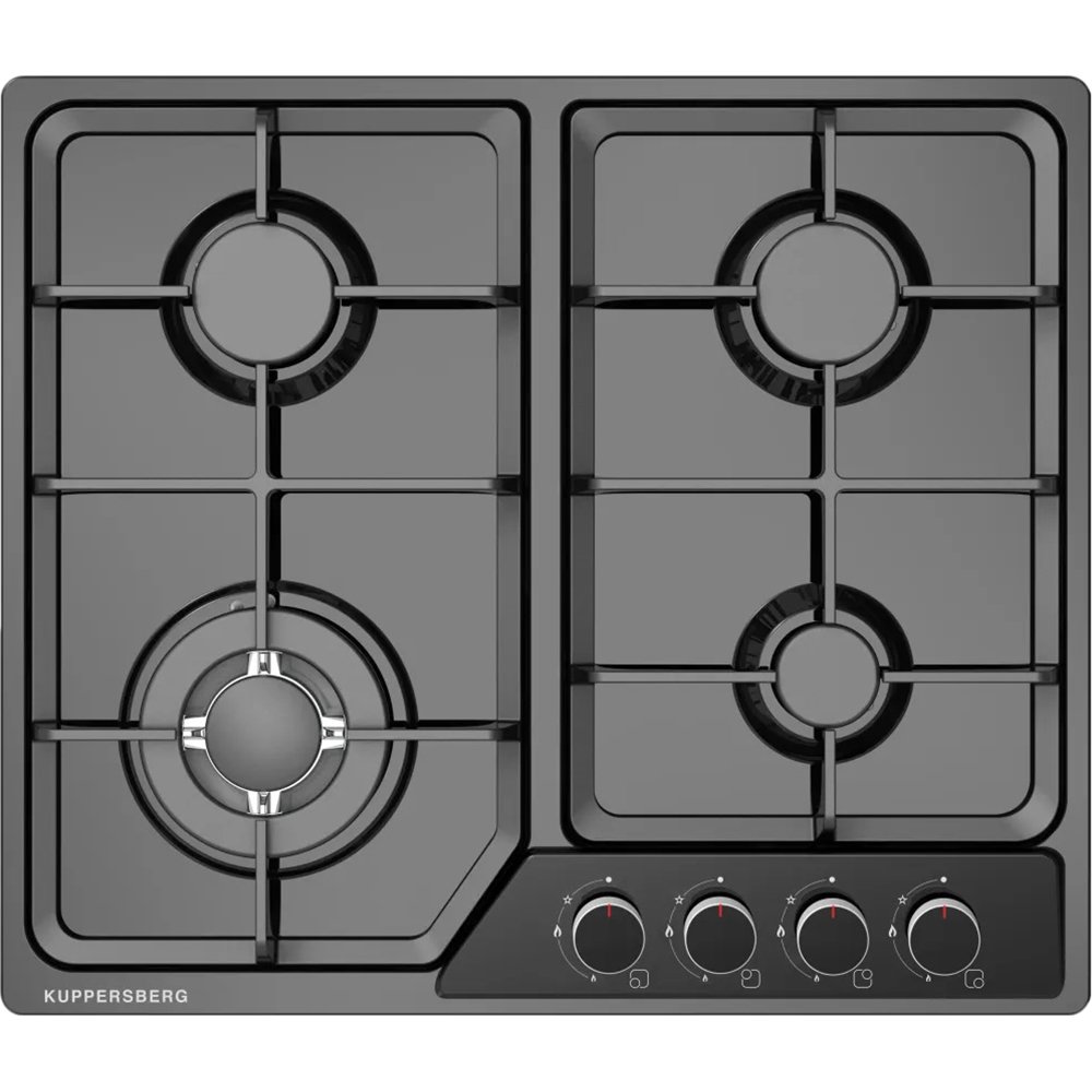 Изображение товара Kuppersberg FS 60 B - газовая варочная поверхность, черная, независимая