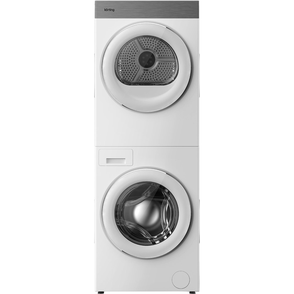 Изображение товара Стиральная машина Korting KWD 601296 с загрузкой 10 кг и функцией сушки