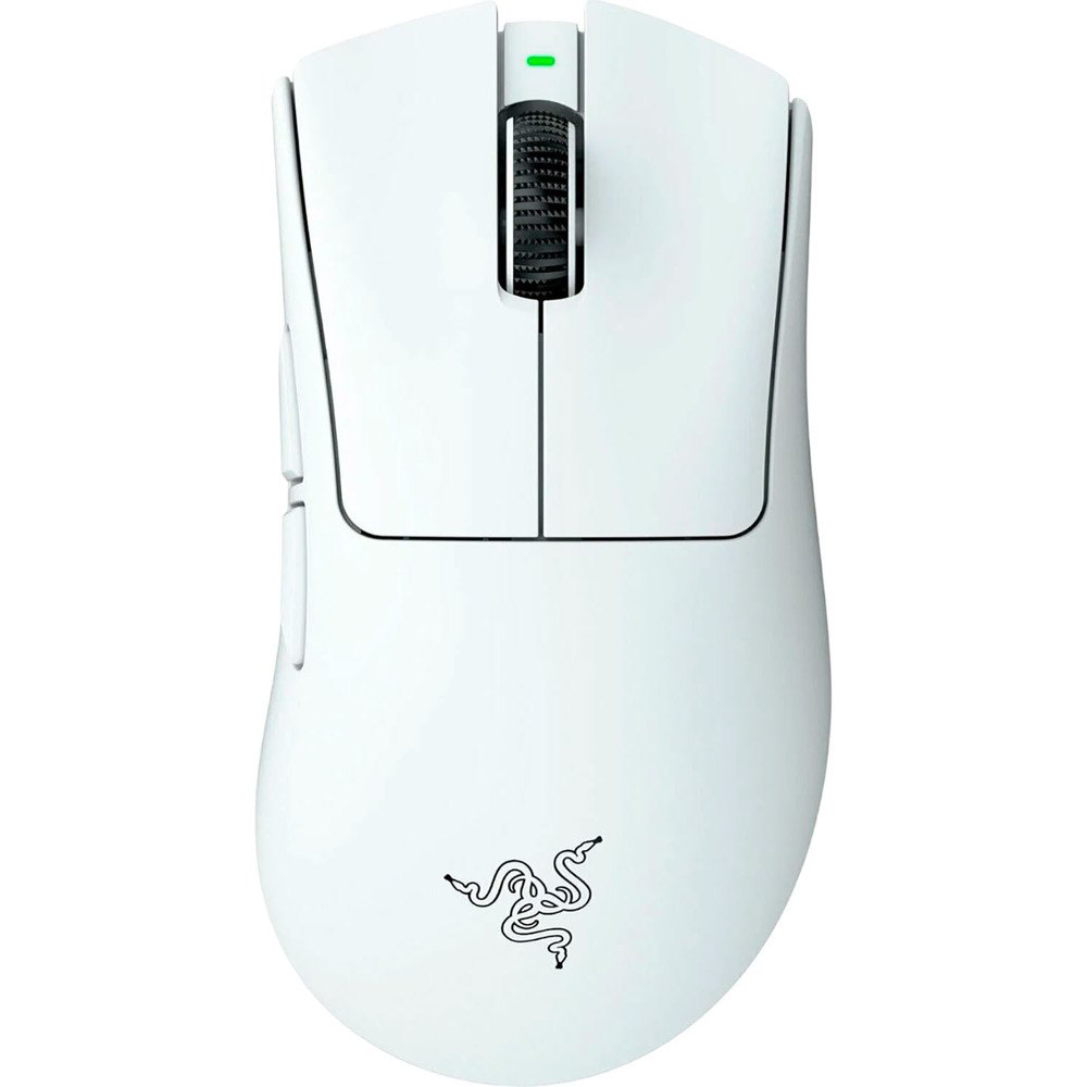 Изображение товара Клавиша мышь Razer DeathAdder V4 Pro белая - 6400 dpi, 6 кнопок