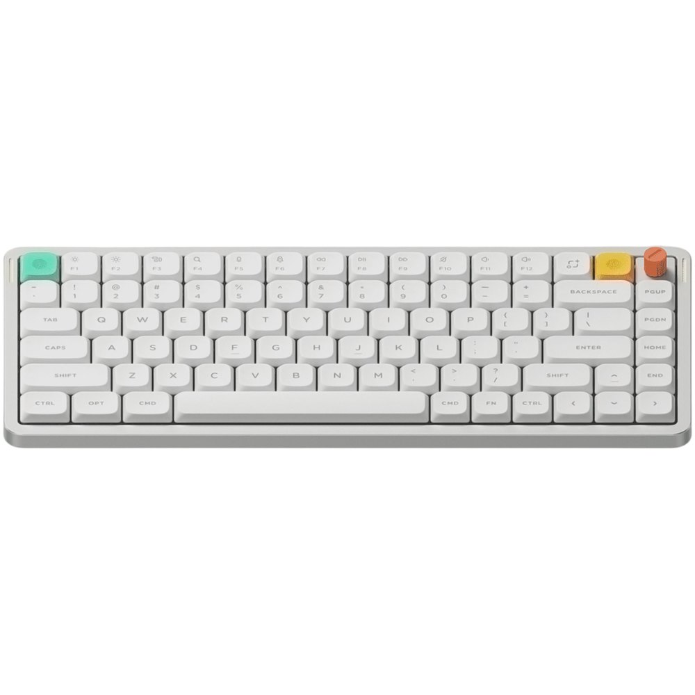 Изображение товара Клавиатура NuPhy AIR75v3 красный нано-переключатель, белый (AIR75v3-NW-RN)