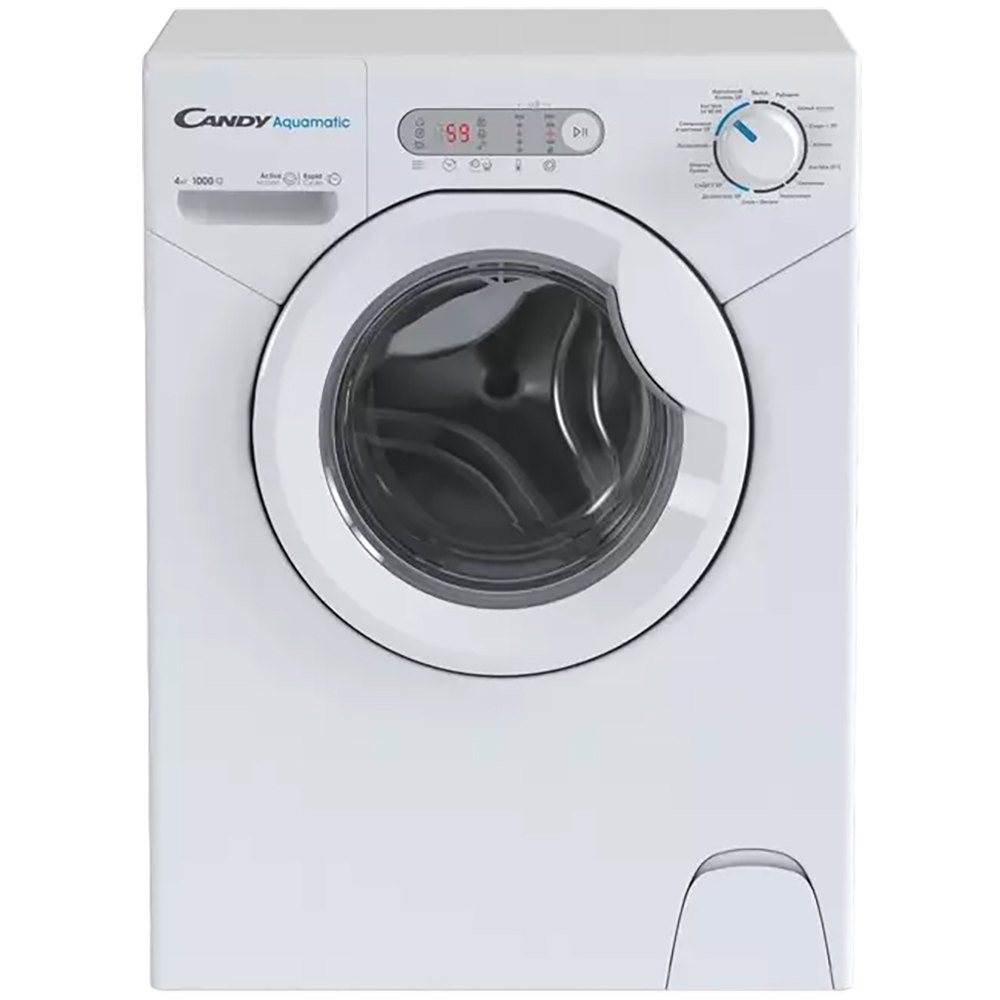 Изображение товара Candy AQUE 1043D-07 узкая отдельно стоящая стиральная машина 4 кг