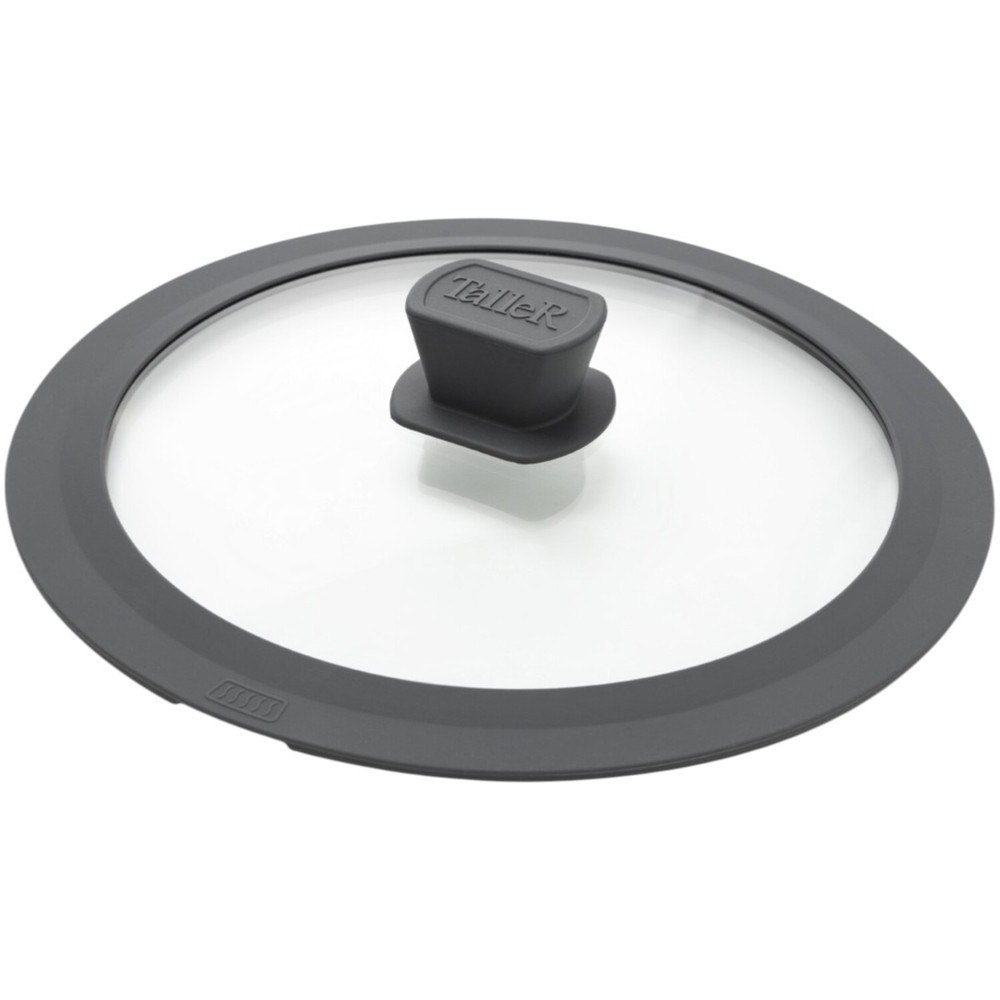 Изображение товара Крышка TalleR TR-38018 стеклянная 22-24 см с сил. ручкой