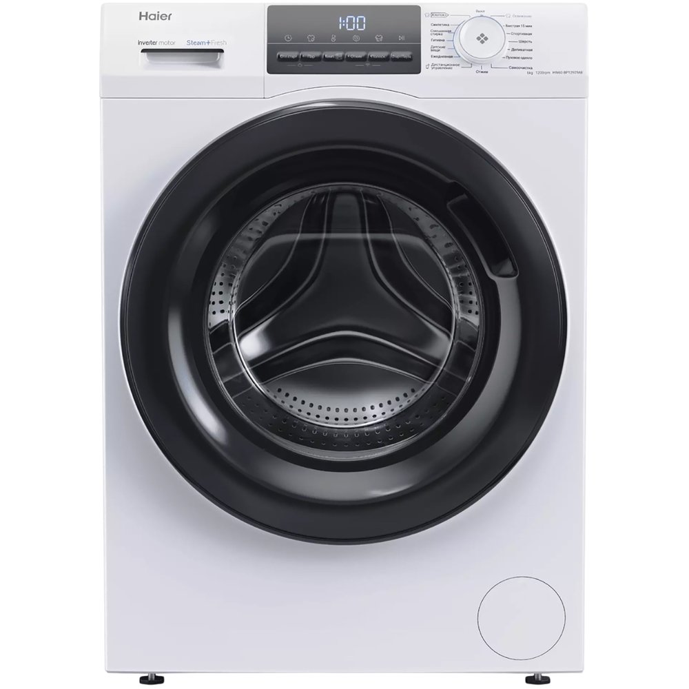 Изображение товара Haier HW60-BP12929AE - узкая стиральная машина 6 кг 1200 об/мин Изображение товара Haier HW60-BP12929AE - узкая стиральная машина 6 кг 1200 об/мин
