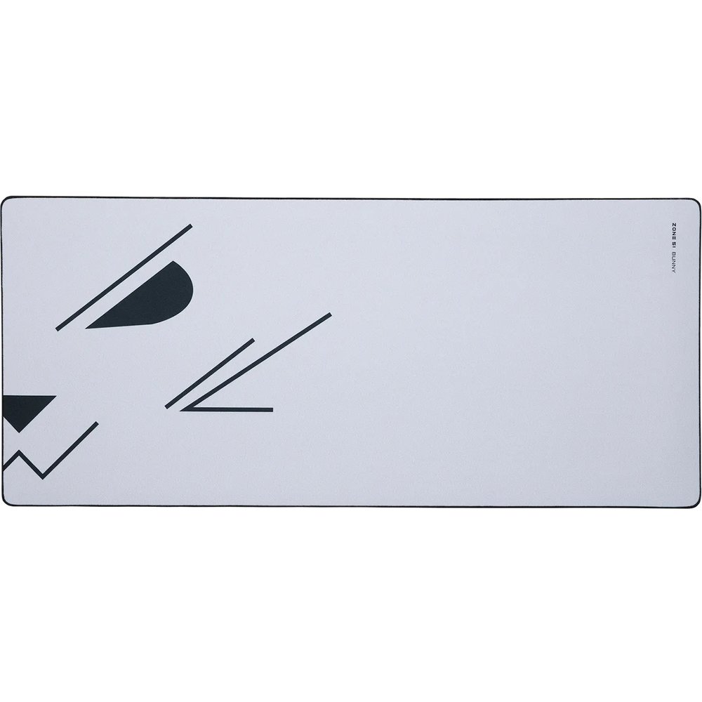 Изображение товара Коврик для мыши Zone 51 Bunny белый (Z51-PAD-BWH) - огромный игровой