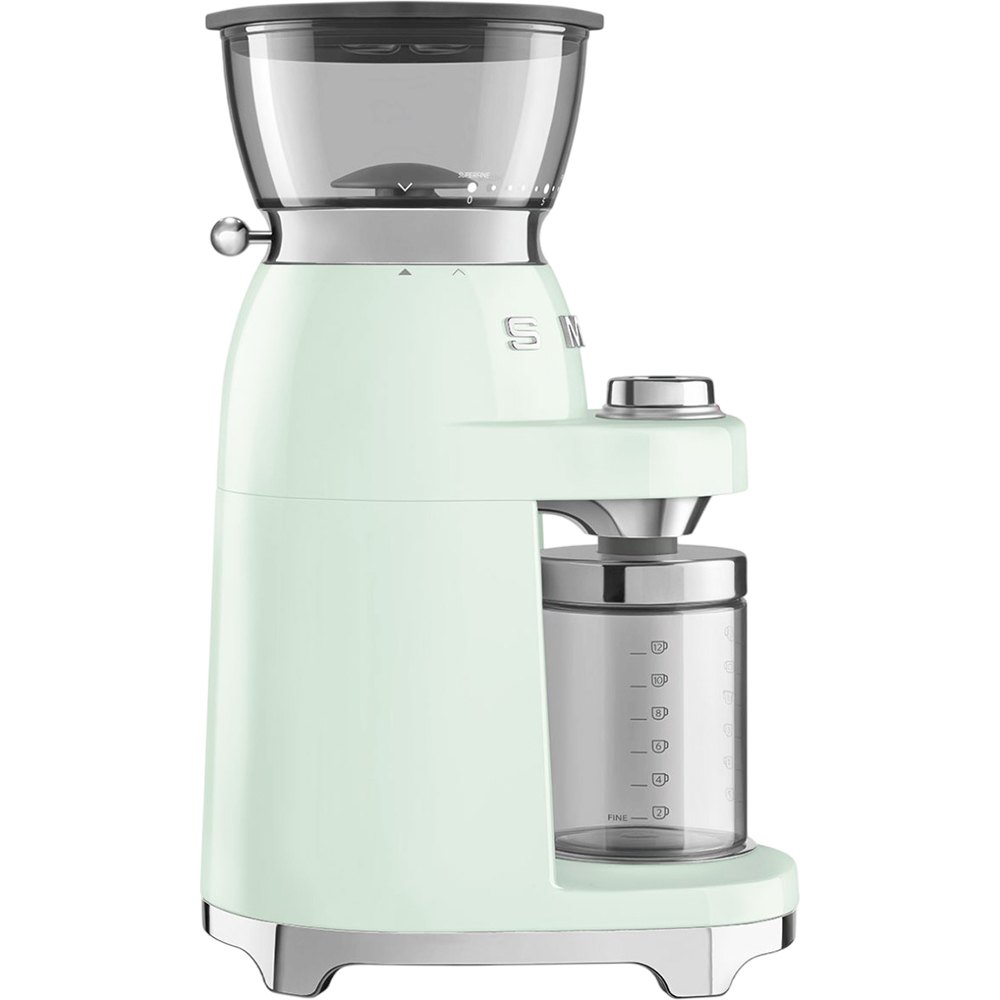 Изображение товара Кофемолка Smeg CGF03PGEU 15 степеней помола и жернова
