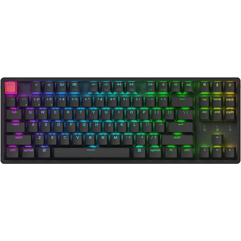 Изображение товара Клавиатура Keychron K8 V2 K8X-B1Z-RU компактная игровая 87 клавиш с красными переключателями