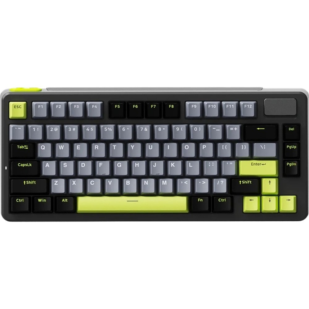 Изображение товара Клавиатура Rapoo V700DIY-75 чёрно-серо-зелёный Изображение товара Клавиатура Rapoo V700DIY-75 чёрно-серо-зелёный