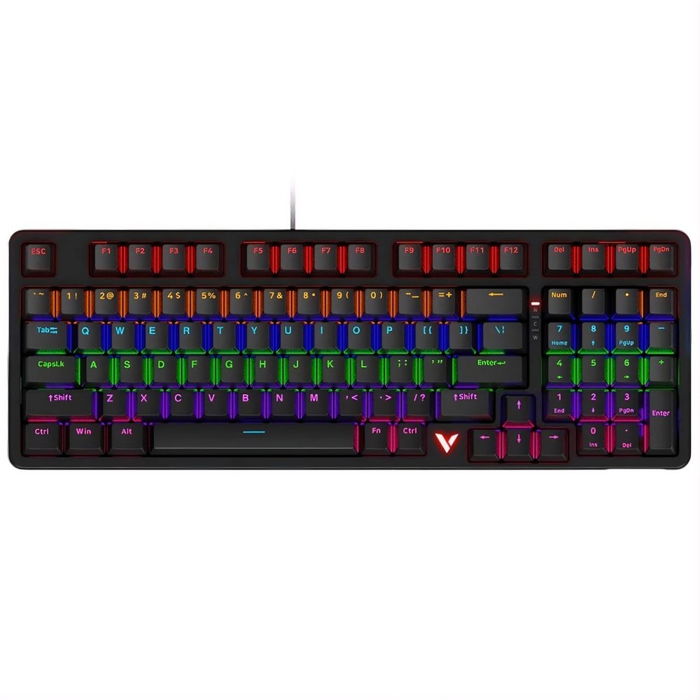 Изображение товара Клавиатура Rapoo V500PRO-98 чёрный Изображение товара Клавиатура Rapoo V500PRO-98 чёрный