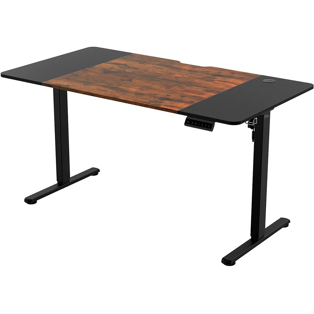 Изображение товара Игровой компьютерный стол ZONE 51 Dark Wood 140 см Бележекостный дизайн Изображение товара Игровой компьютерный стол ZONE 51 Dark Wood 140 см Бележекостный дизайн