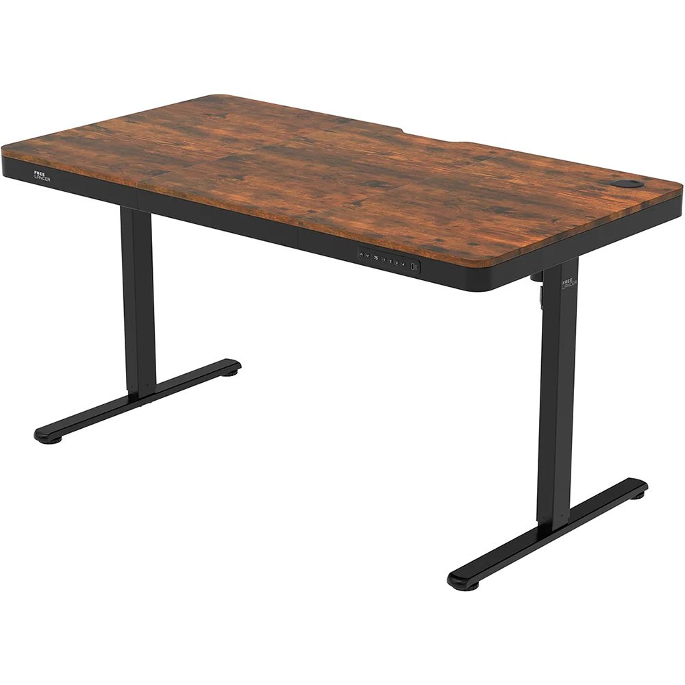 Изображение товара Компьютерный стол ZONE 51 e-Nexor Dark Wood (Z51FNEXDW6)