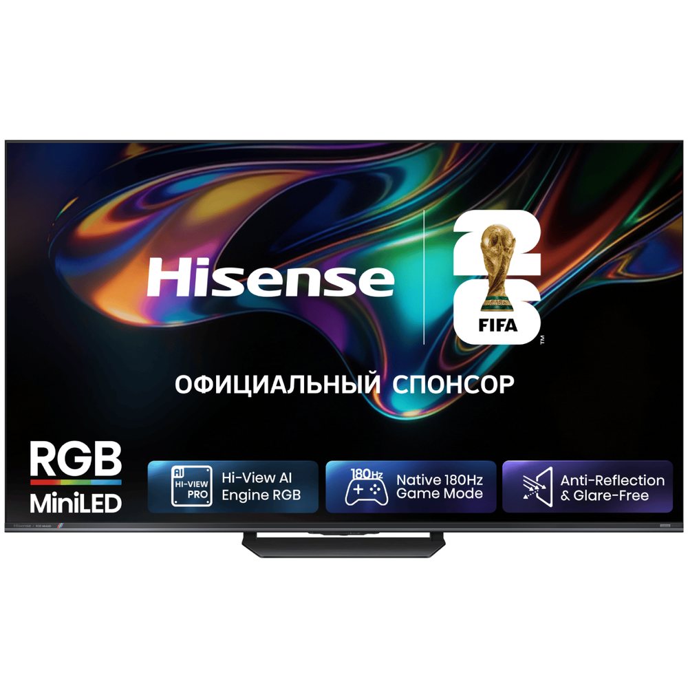 Изображение товара Телевизор Hisense 55UR8S Mini-LED 4K UHD 180 Гц с Smart TV Изображение товара Телевизор Hisense 55UR8S Mini-LED 4K UHD 180 Гц с Smart TV