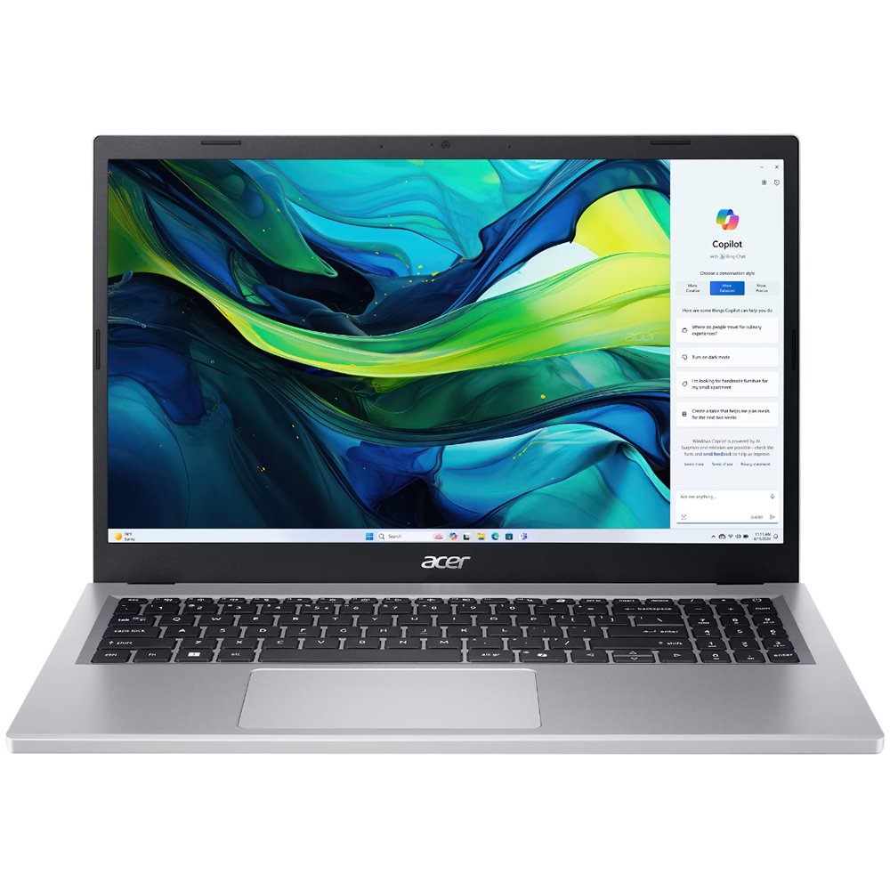Изображение товара Ноутбук Acer Aspire Go 15 AG15-21PT-R5GQ с AMD Ryzen 5 и SSD 512 Гб